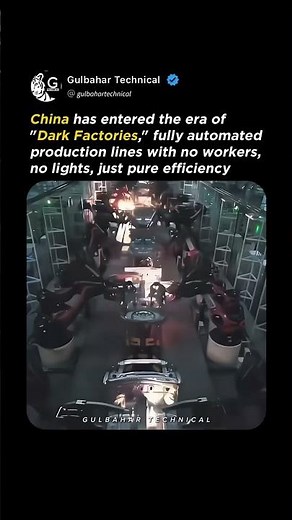 China’s DARK FACTORIES – No Workers, Just Robots! 🤖🚀 l Unmanned Factory
