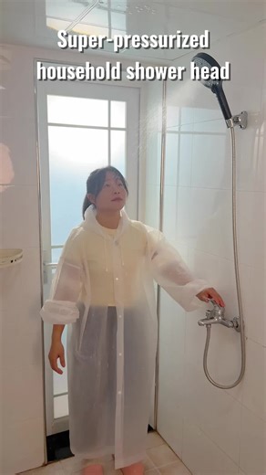 Focused water flow for a stronger, more satisfying rinse.#showerhead #shower #bathroom #tiktokmademebuylt #tiktokshopholidayhaul