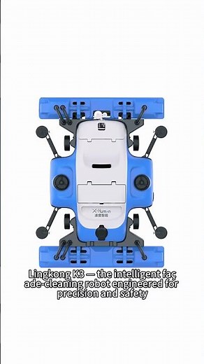 Lingkong K3 Robot | Smart & Safe Façade Cleaning Technology for Skyscrapers
