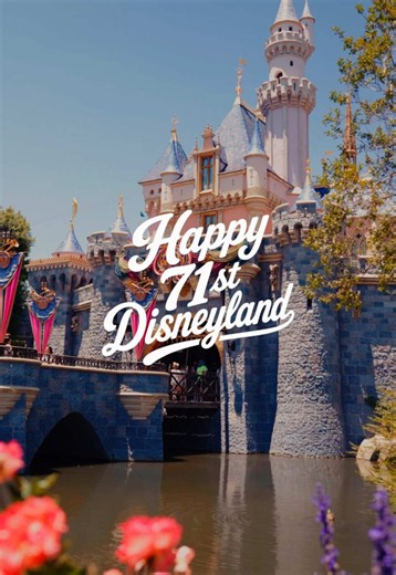 71 years of dreams, laughter, and memories that last a lifetime. Happy Birthday, Disneyland. #disney #disneyland #disneyaddict #disneylover #disneymagic