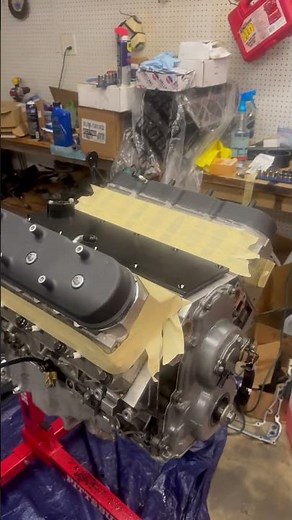 Gen 4 5.3 lc9 longblock with dod/afm delete. #lsx #lc9 #5.3 #aluminumblock