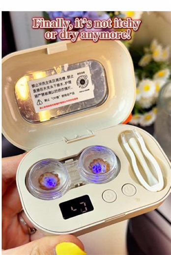 Effective Contact Lens Cleaner for Fresh Lenses