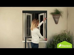 Comment poser une moustiquaire enroulable PROTECTA