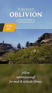 💥 Oblivion + Reshade = Next-Gen Masterpiece! 🚀🎮