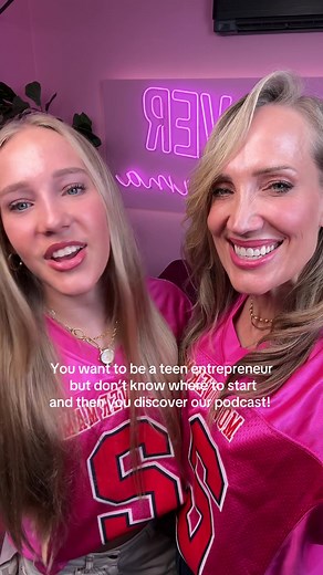 Search MOVE OVER MAMA on all streaming platforms and find out how to start a small business no matter what your age!!! #teendaughter #millievalentine #MoveOverMama #fyp #TeenPodcast