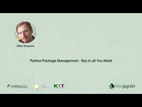 Python Package Management - Rye Is All You Need — Elliot Simpson