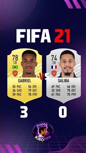 Gabriel vs Saliba: FIFA 19 to FIFA 26 😱 WHO EVOLVED MORE?!