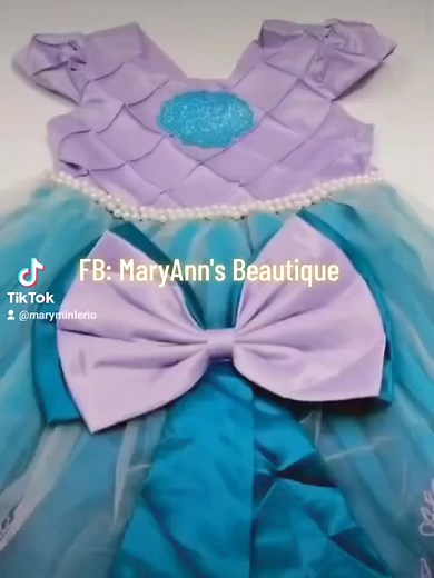 Best Seller Princess Ariel/Little Mermaid Costume Dress On Hand And Ready To Ship Please Send Message To Order/Inquire Thank You ❤ #princessariel #princessarielcostumedress #littlemermaidcosplay #disneyprincesscharacterdress #bookcharactercostumes | MaryAnn's Beautique