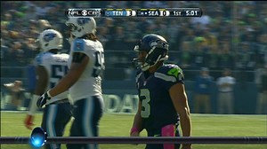 Seahawks Earl Thomas Intercepts Teddy Bridgewater