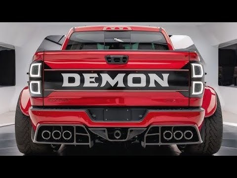 2026 Dodge Demon Pickup First Look – The Fastest Truck Ever Built!