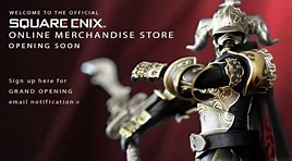 Square-Enix prepares online merchandise store