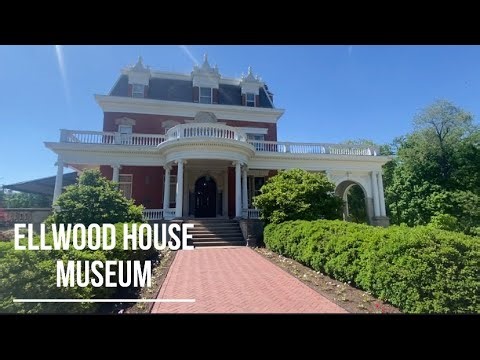 Tour of Ellwood House Museum, Barbed Wire Empire,1920s Electric Car, & Little House for kids (2025)