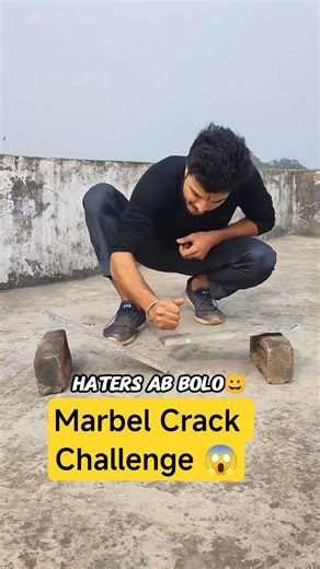 Desi Power: Breaking Marble with 1 Hand! 🇮🇳💪 #shorts