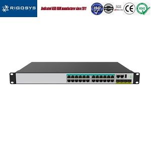 [Hot Item] 24 & 48 port 10G POE  Carrier-grade ethernet network switch with AC DC power_OEM/ODM