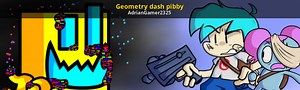 Geometry dash pibby Mod for Friday Night Funkin' | FNF Mods