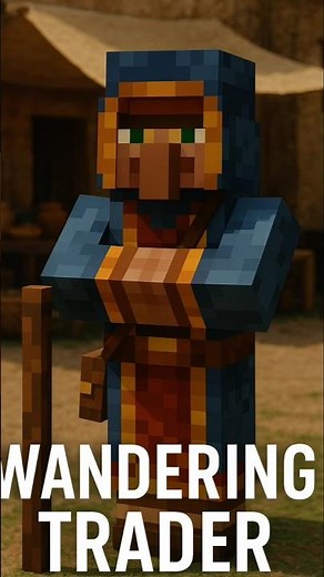 Minecraft Wandering Trader in real Life