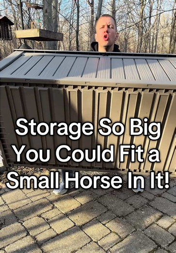 Storage Weatherproof Huge Box Storage Unit #storage