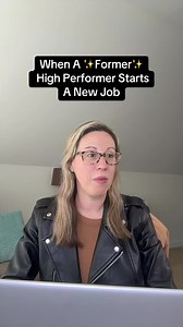 High Performer's New Job Struggle