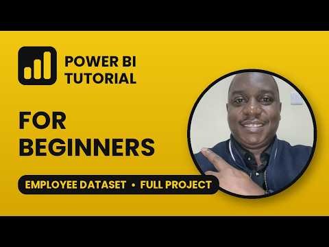Power BI Tutorial for Beginners | Employee Dataset Full Project (Step-by-Step)