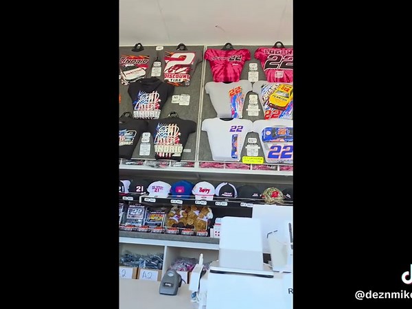 SNEAK PEEK SAT... Penske-Ford Vegas #sneakpeek #nascartiktok #nascar #merchandise #merch @Sunnienascarsyorkie @Grilled Cheese