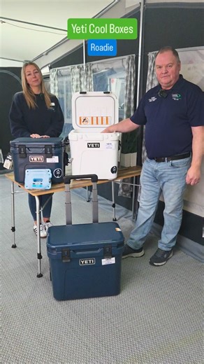 The Yeti Roadie cool boxes are the perfect choice for day trips, overnight stays and weekends away. With multiple sizes available there is an option for everyone. | Camping International