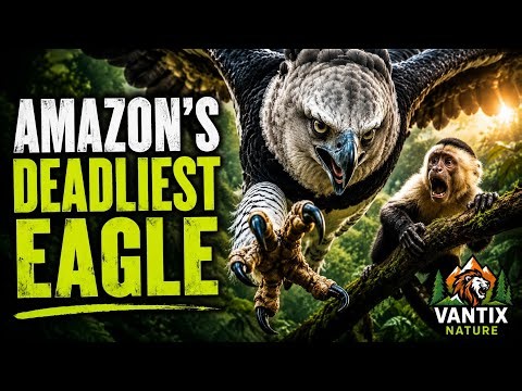 Harpy Eagle | The Deadliest Hunter of the Amazon Rainforest | Wildlife Documentary 4K