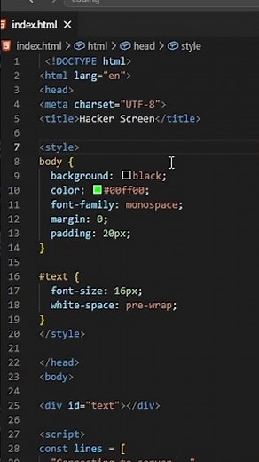 “Nobody Can Catch Me… System Hacked 😎 | Hacker Screen Animation”