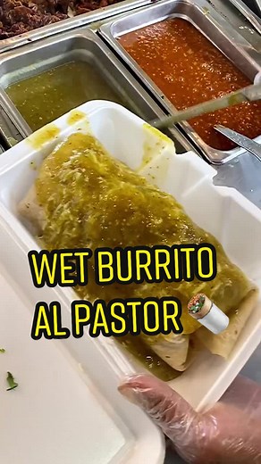Delicious Wet Burrito Al Pastor Recipe