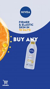 Keep your glow this Winter and stand a chance to win R500 OFF your shopping!​ 🤩 ​Simply purchase any two Nivea Q10 body products at Checkers, swipe your Xtra Savings card and you could be a winner.​ 🎉 ​Competition ends 1 June 2025. T&Cs Apply. | Checkers