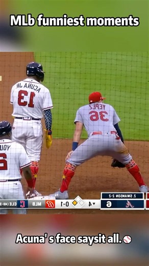 MLB FUNNY MOMENTS#foryou #mlb #sports #baseball #funny