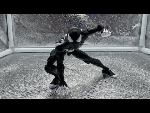 Marvel Legends Spider-Man Spider Venom Action Figure Review!