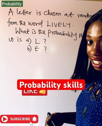 Probability Skills(2). #viralmathshorts #probability