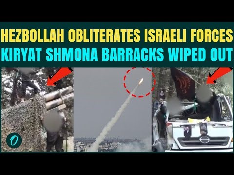Hezbollah Rockets POUND Israeli Bases, Troops Shattered In CHILLING Strike VIDEO