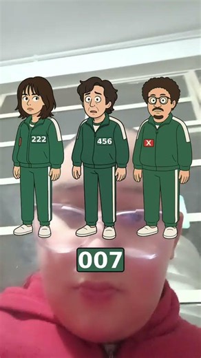 Jugando con los personajes de El Juego del Calamar 🦑✨