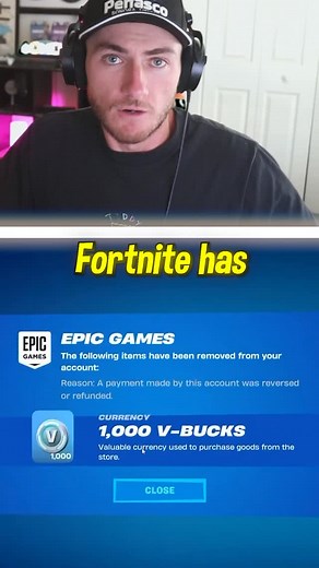 192 reactions · 18 shares | Fortnite’s *NEW* V-BUCK REFUND #gaming #fortnite | Nerpah | Facebook