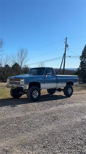 #chevy #squarebody #squarebodychevy #k10 #customdeluxe | Square Body Chevy