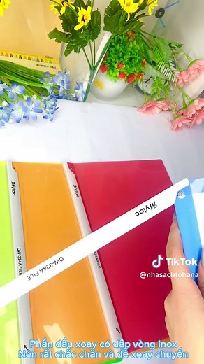 Kẹp tài liệu: Giải pháp cho học tập và văn phòng
