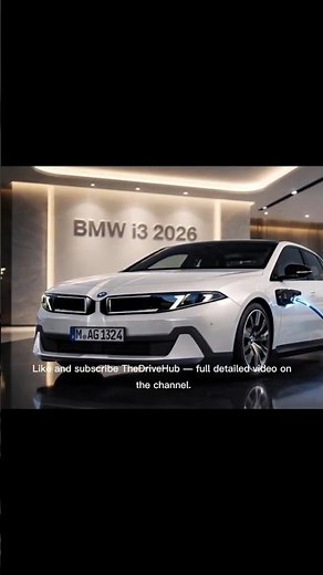 2026 BMW i3 🔥 Future Electric Sedan | 900KM Range ⚡ Ultra Fast Charging