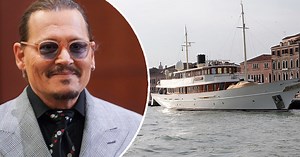 Inside Johnny Depp's 'pirate-ship' themed former yacht