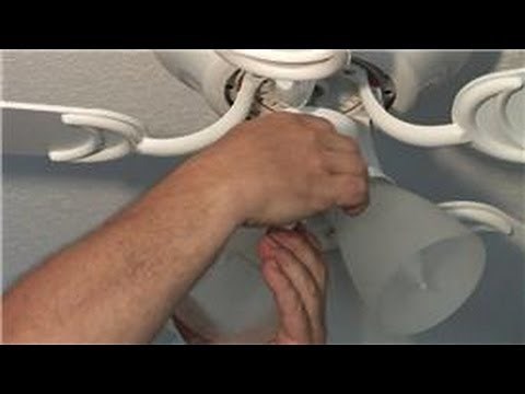 Lighting & Ceiling Fans : How to Repair a Fan Light