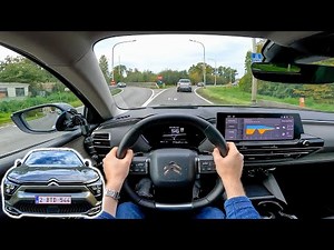 2022 Citroën C5 X | 1.6 plug-in hybrid 225 hp | POV test drive | 0-100 | 2023