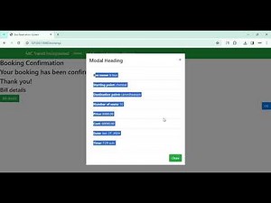 Bus Reservation in Django Python