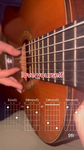 r9.music on Instagram: "how to play “love yourself” #guitartutorial #fyp #guitartutorials #guitar #guitarplayer #tutorial #guitarlessons #guitarlesson #justinbieber #loveyourself"