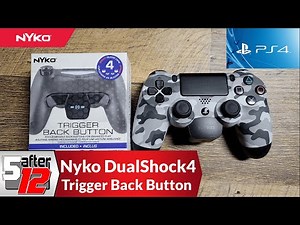 Nyko Trigger Back Button attachment for the DualShock4 | PS4