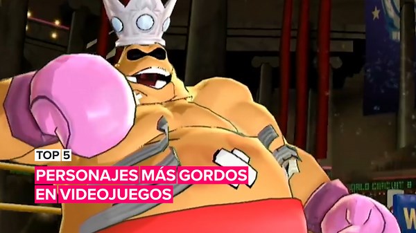Top 5 personajes más gordos en videojuegos