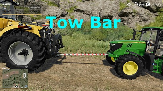 TOW BAR V1.2.1 - FS19 mod - FS19.net