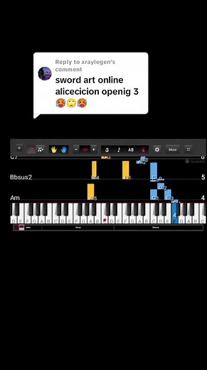 Sword Art Online Crossing Field Piano Tutorial