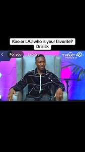 24K views · 1.1K reactions | Drizilik chooses BOSS LAJ Over KAO during his recent interview with truth Media. Long Week藍藍藍藍 | Hawanatu konneh Network | Facebook