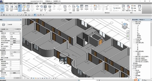 revit小技巧（1）-----视图魔方------viewcube-----单层三维视图显示