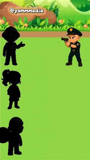 Please help the police catch the thief‼️#shorts #animation #cartoon #usa